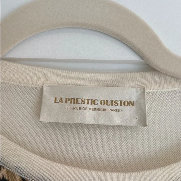 La Prestic Ouiston cheetah top - Picture 2 of 7